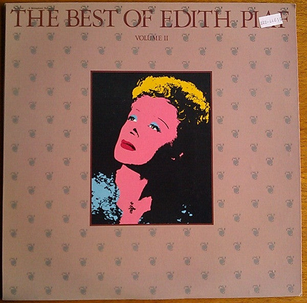 Edith Piaf : The Best Of Edith Piaf Volume II (LP, Comp)