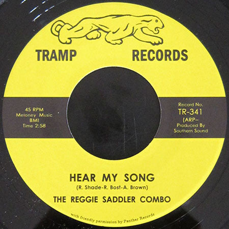The Reggie Saddler Combo : Hear My Song / For The Love Of Hunice (7", Single, Ltd, RE)