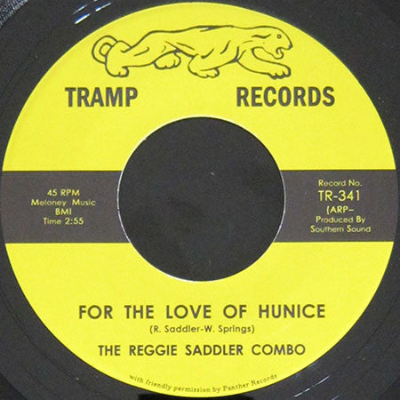 The Reggie Saddler Combo : Hear My Song / For The Love Of Hunice (7", Single, Ltd, RE)
