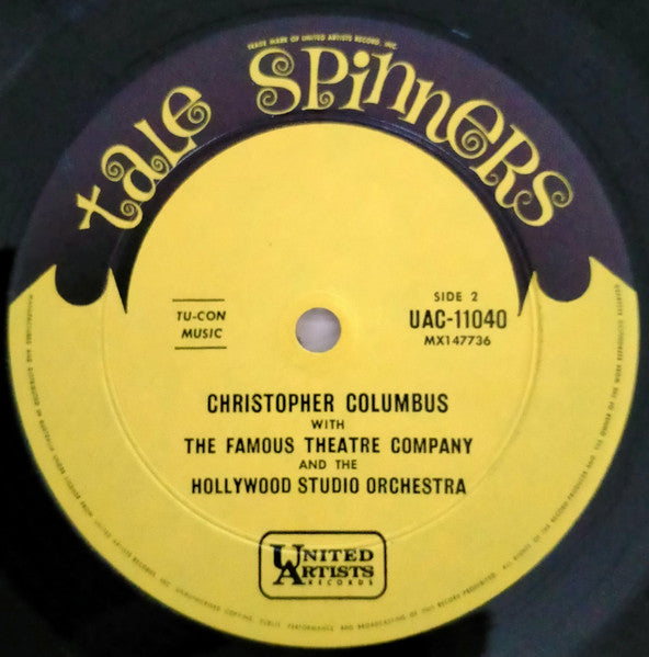 The Famous Theatre Company And The Hollywood Studio Orchestra : Christopher Columbus (LP)
