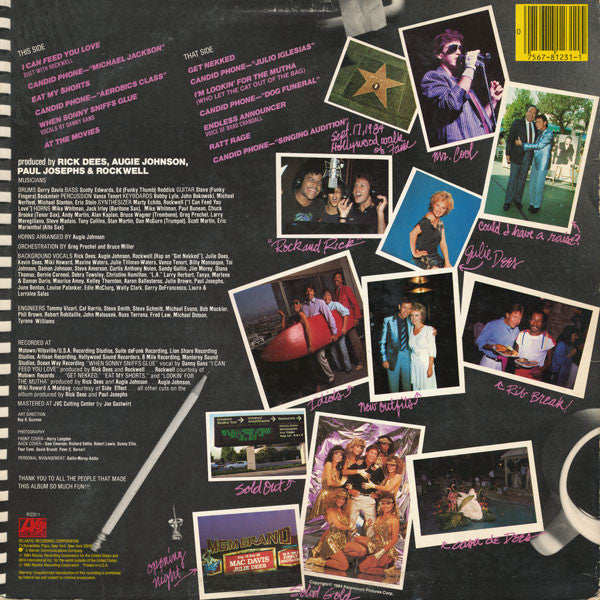 Rick Dees : Put It Where The Moon Don't Shine (LP, Album)