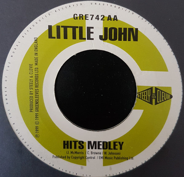 Buccaneer / Little John : Kill A Sound / Hits Medley (7", Single)