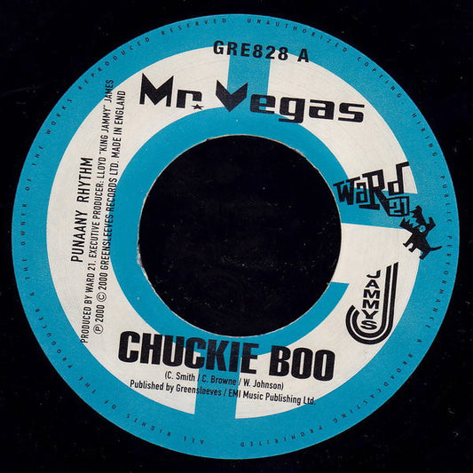 Mr. Vegas : Chuckie Boo (7")