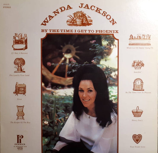 Wanda Jackson : By The Time I Get To Phoenix (LP, Comp, RE)