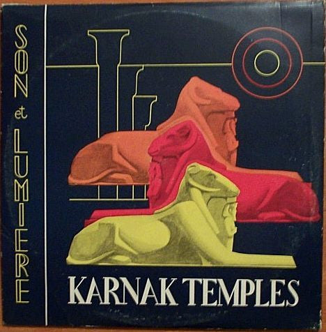 Gaston Bonheur, Georges Delerue : Karnak Temples (Thebes Of The Hundred Gates - Sound And Light) (2xLP, Eng)