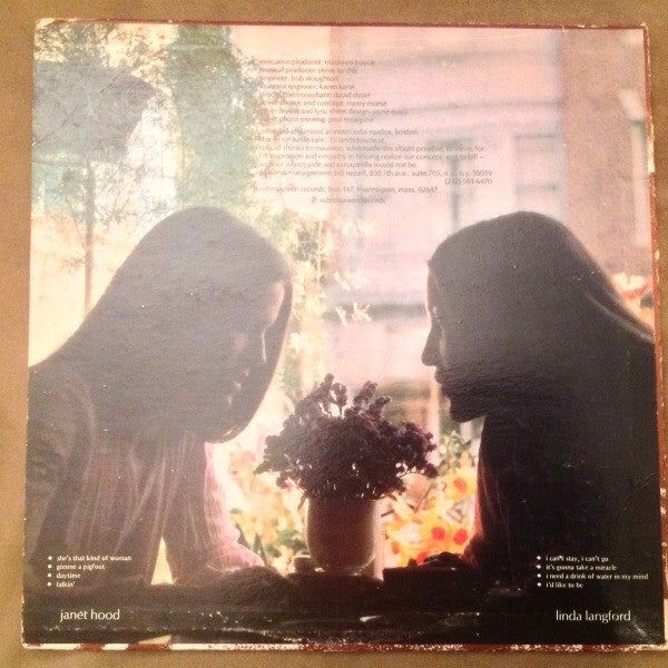 Janet Hood, Linda Langford : Jade And Sarsaparilla (LP, Album)