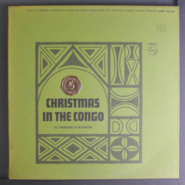 Les Troubadours Du Roi Baudouin : Christmas In The Congo (LP)