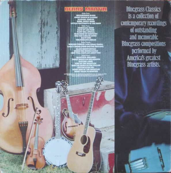 Benny Martin : The Fiddle Collection (2xLP, Album, Gat)