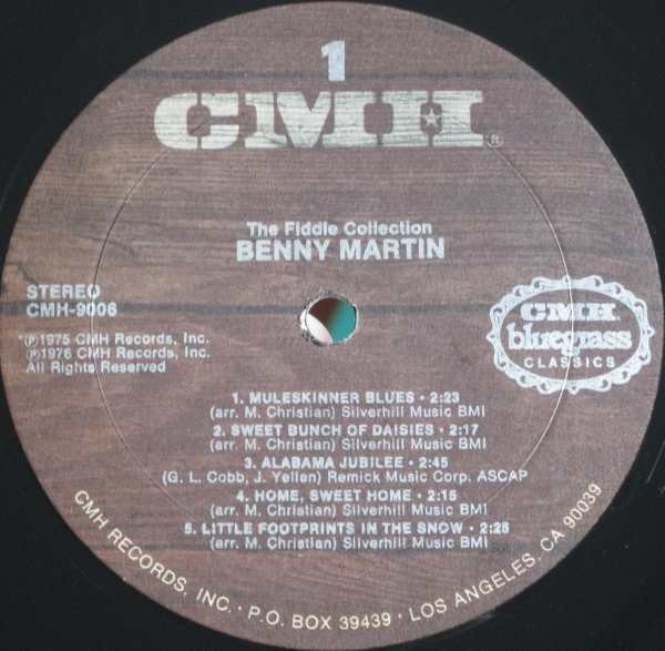 Benny Martin : The Fiddle Collection (2xLP, Album, Gat)