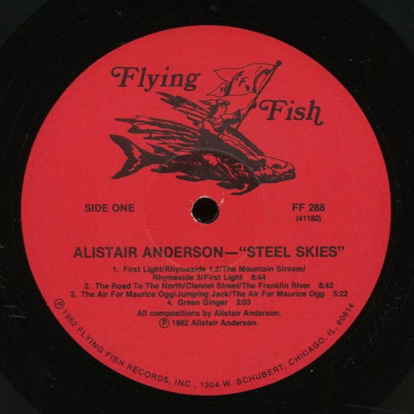 Alistair Anderson : Steel Skies (LP, Album)