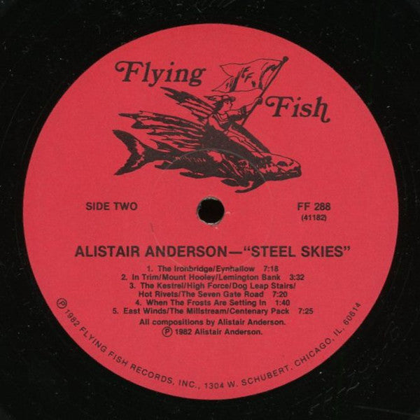 Alistair Anderson : Steel Skies (LP, Album)