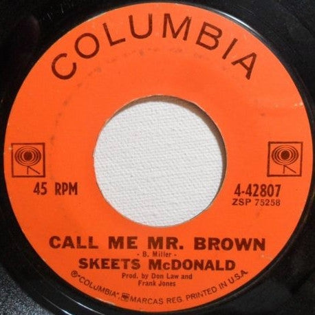 Skeets McDonald : This Old Broken Heart / Call Me Mr. Brown (7", Single)