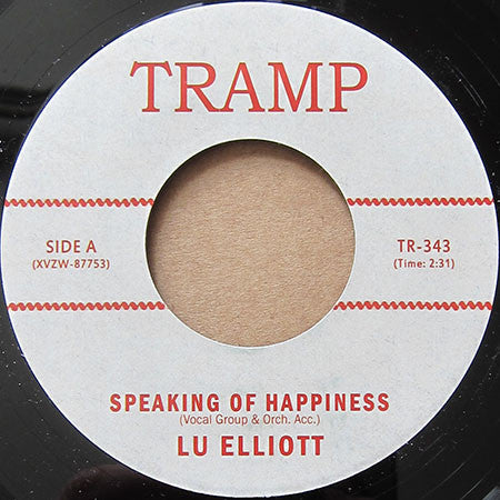 Lu Elliott : Speaking Of Happiness (7", Single)