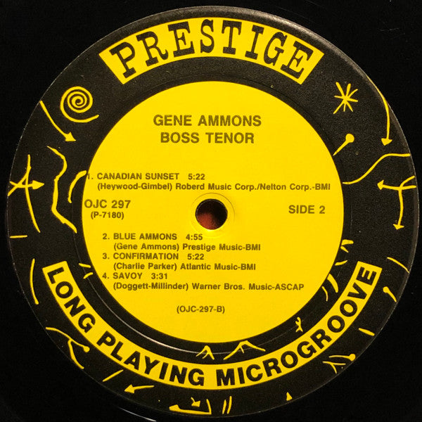 Gene Ammons : Boss Tenor (LP, Album, RE, RM)