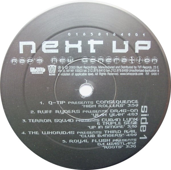 Various : Next Up: Rap's New Generation (LP, Comp)