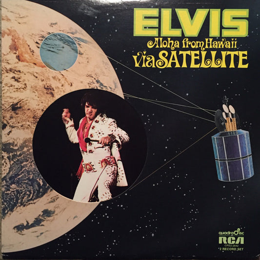 Elvis Presley : Aloha From Hawaii Via Satellite (2xLP, Album, Quad, Ora)