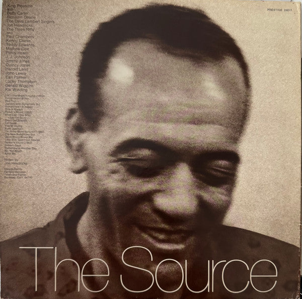 King Pleasure : The Source (2xLP, Comp, Mono, RM)