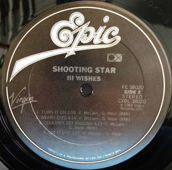 Shooting Star (4) : III Wishes (LP, Album, CX )