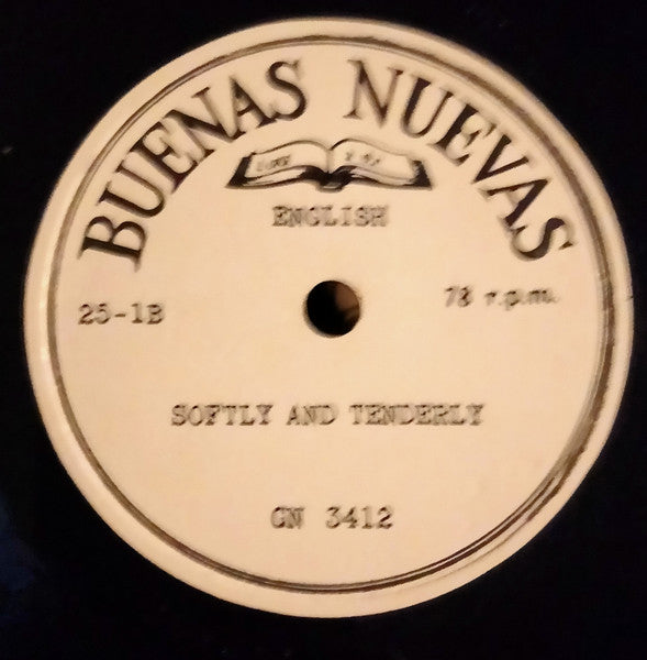 Unknown Artist : The Shepherd Savior / Softly And Tenderly (8")
