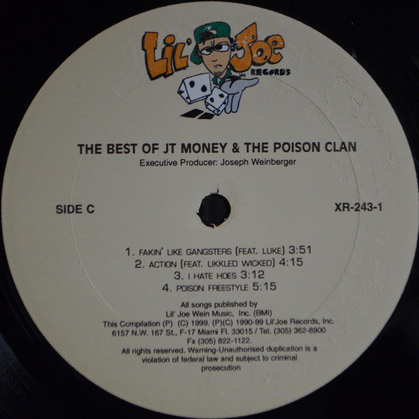 JT Money & Poison Clan : The Best Of JT Money & The Poison Clan (2xLP, Comp)