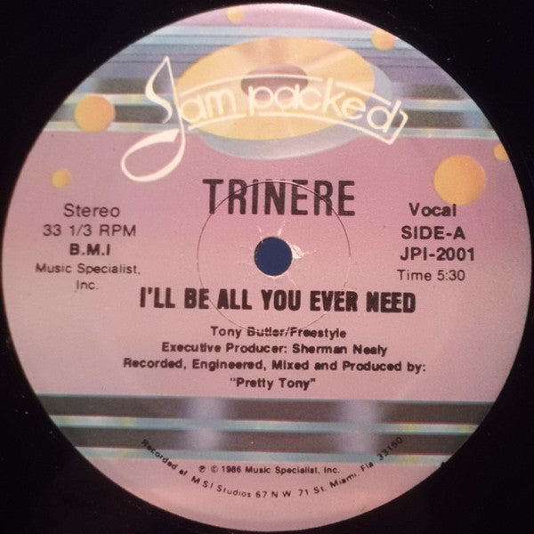 Trinere : I'll Be All You Ever Need (12", RP)