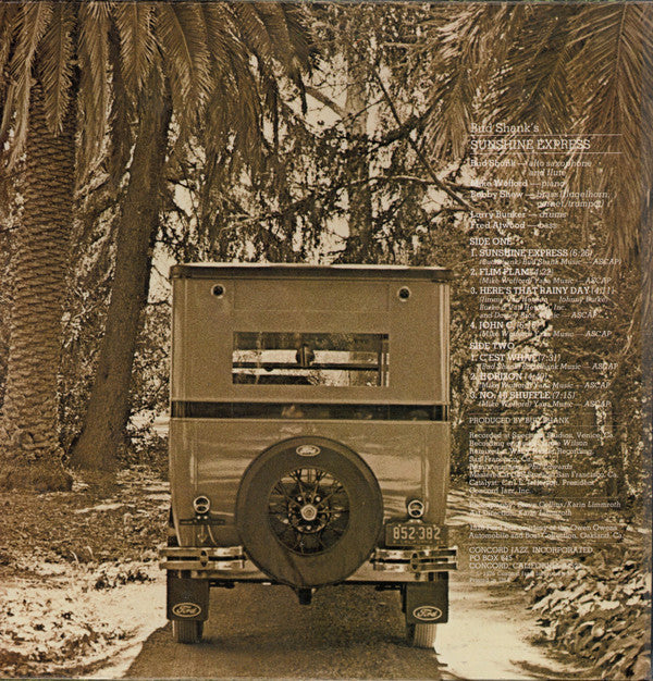 Bud Shank Quintet* : Bud Shank's Sunshine Express (LP, Album)