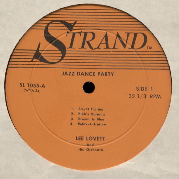 Lee Lovett And His Orchestra : Jazz Dance Party (LP, Album, Mono)