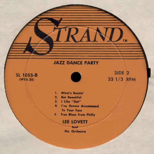 Lee Lovett And His Orchestra : Jazz Dance Party (LP, Album, Mono)