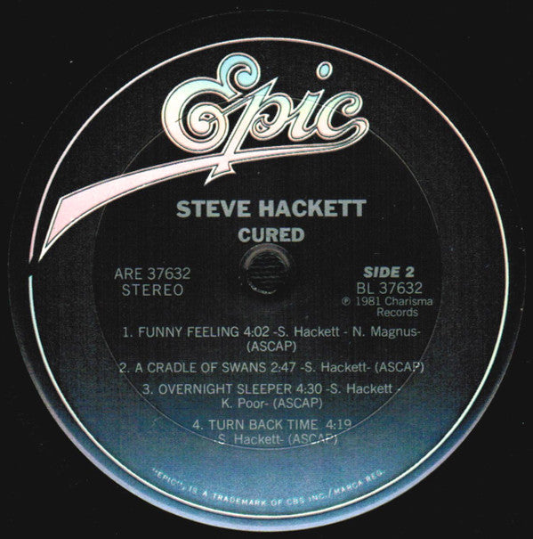 Steve Hackett : Cured (LP, Album, Pit)