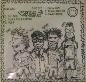 Vaginal Blood Farts : MTV Is Killing Underground Music Boycott This Media Exploitation - VxBxFx E.P. (7", EP, Num)