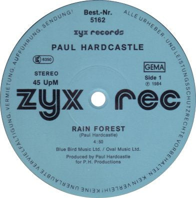 Paul Hardcastle : Rain Forest (12")