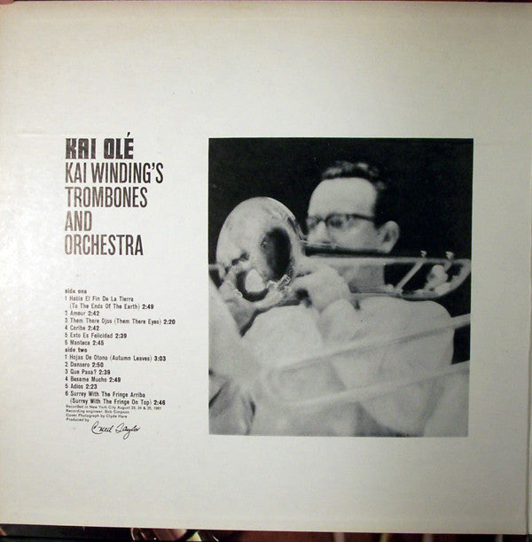 Kai Winding's Trombones And Orchestra* : Kai Olé (LP, Mono, Gat)