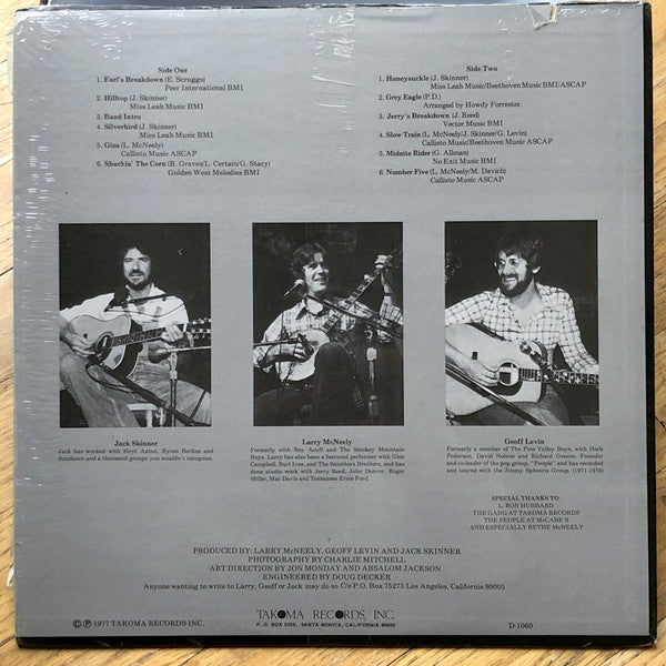 Larry McNeely With Geoff Levin And Jack Skinner (2) : Live At McCabe's (LP, Album)