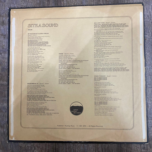 Sitka Sound : Sitka Sound (LP, Album)