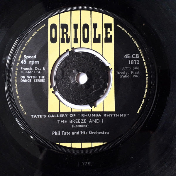 Phil Tate And His Orchestra : Perfidia (7")