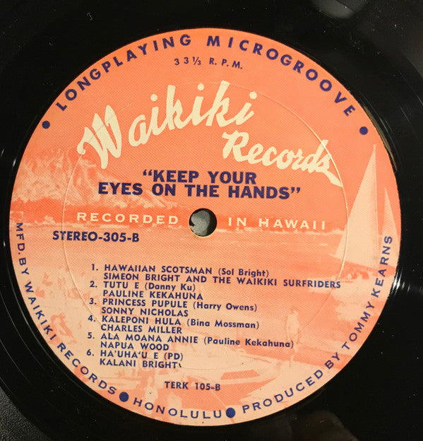 Various : Keep Your Eyes On The Hands - Hilarious And Naughty Hulas (LP, Comp)