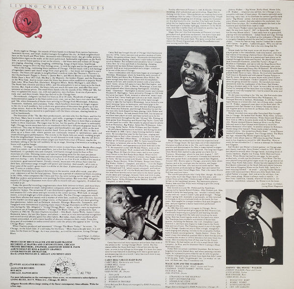 Carey Bell's Blues Harp Band / Magic Slim & The Teardrops / Johnny "Big Moose" Walker : Living Chicago Blues Volume 2 (LP, Comp)