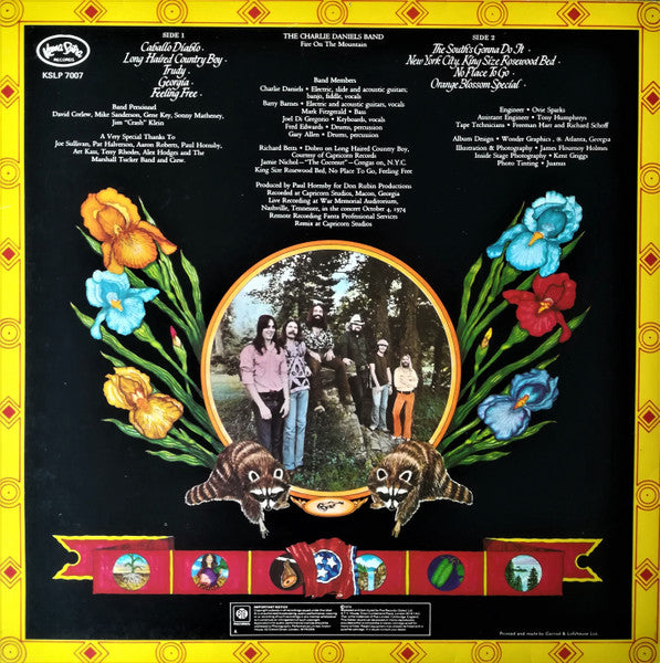 The Charlie Daniels Band : Fire On The Mountain (LP, Album)