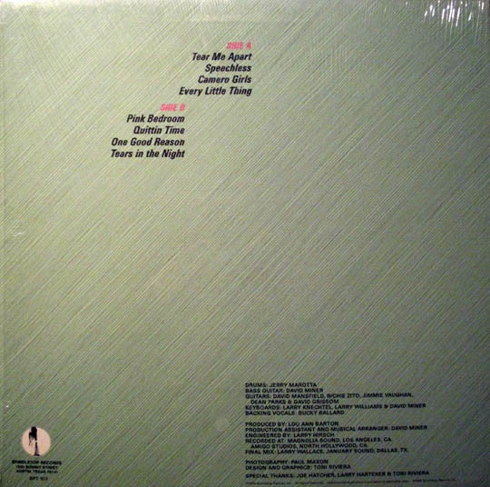 Lou Ann Barton : Forbidden Tones (LP, Album)