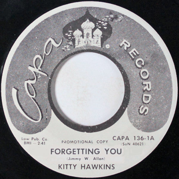 Kitty Hawkins : Forgetting You (7", Promo)