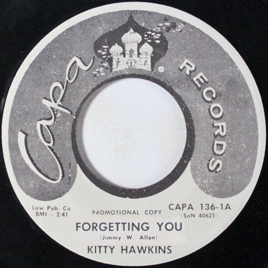 Kitty Hawkins : Forgetting You (7", Promo)