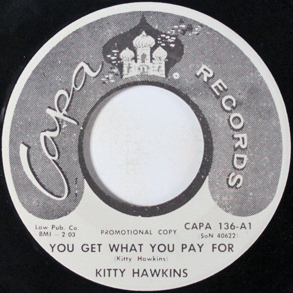 Kitty Hawkins : Forgetting You (7", Promo)