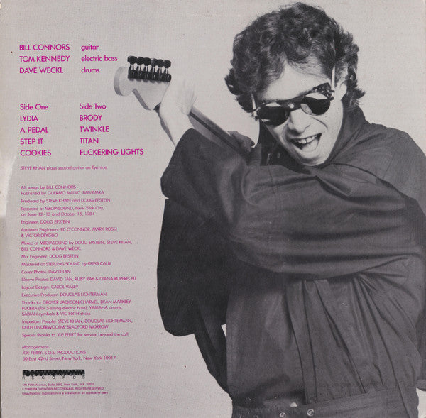 Bill Connors, Tom Kennedy (2), Dave Weckl : Step It (LP, Album)