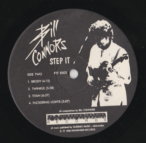 Bill Connors, Tom Kennedy (2), Dave Weckl : Step It (LP, Album)