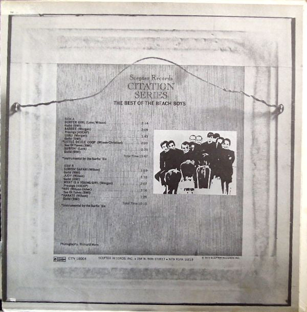 The Beach Boys : The Best Of The Beach Boys - The Beach Boys' Greatest Hits (1961-1963) (LP, Comp)