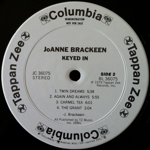 Joanne Brackeen : Keyed In (LP, Album, Promo)