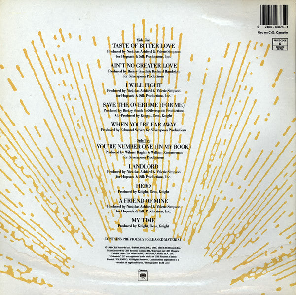 Gladys Knight & The Pips* : The Best Of Gladys Knight & The Pips (The Columbia Years) (LP, Comp)