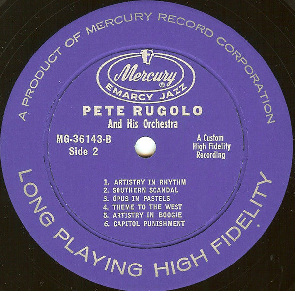 The Pete Rugolo Orchestra* : Rugolo Plays Kenton (LP, Album, Mono)