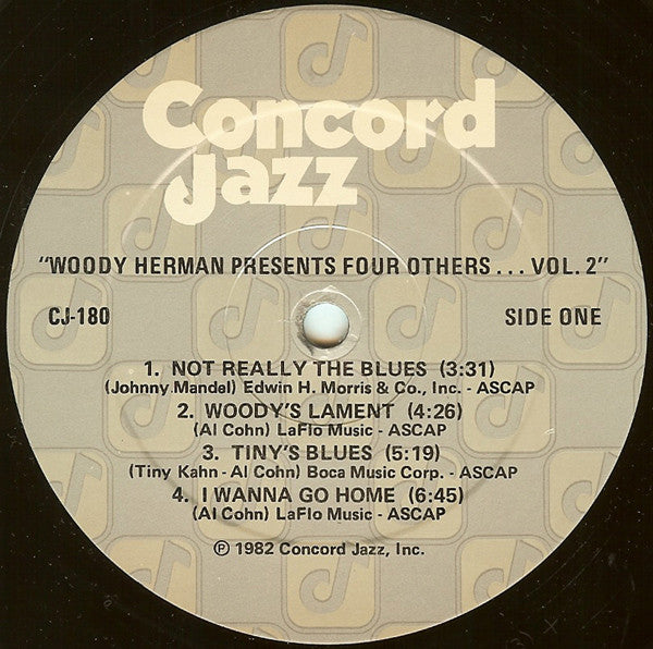 Woody Herman : Presents Volume 2 ...Four Others (LP, Album)