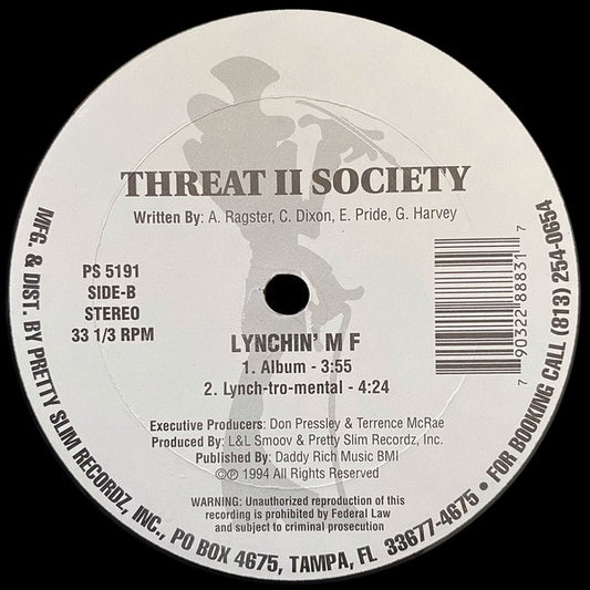 Threat II Society : Make Me Scream (12", Single)